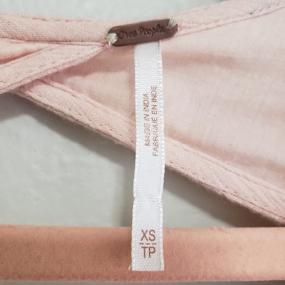 Free People Emma Embroidered Swing Dress in Light Pink - Picture 8 of 16